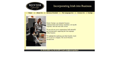 Desktop Screenshot of mentorgaeilge.ie